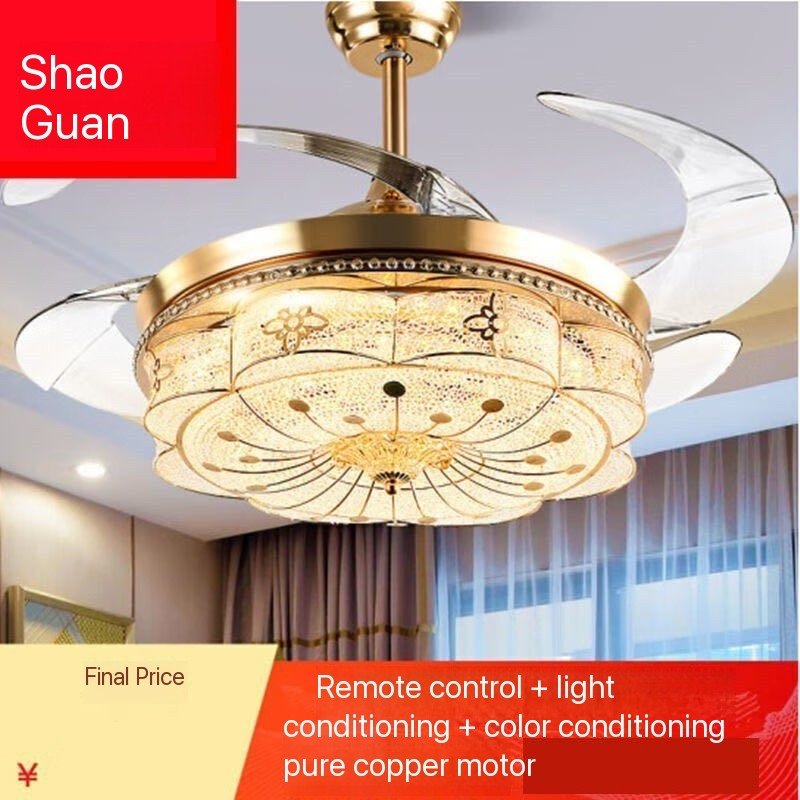 High-Quality LED Smart Ceiling Fan with Light