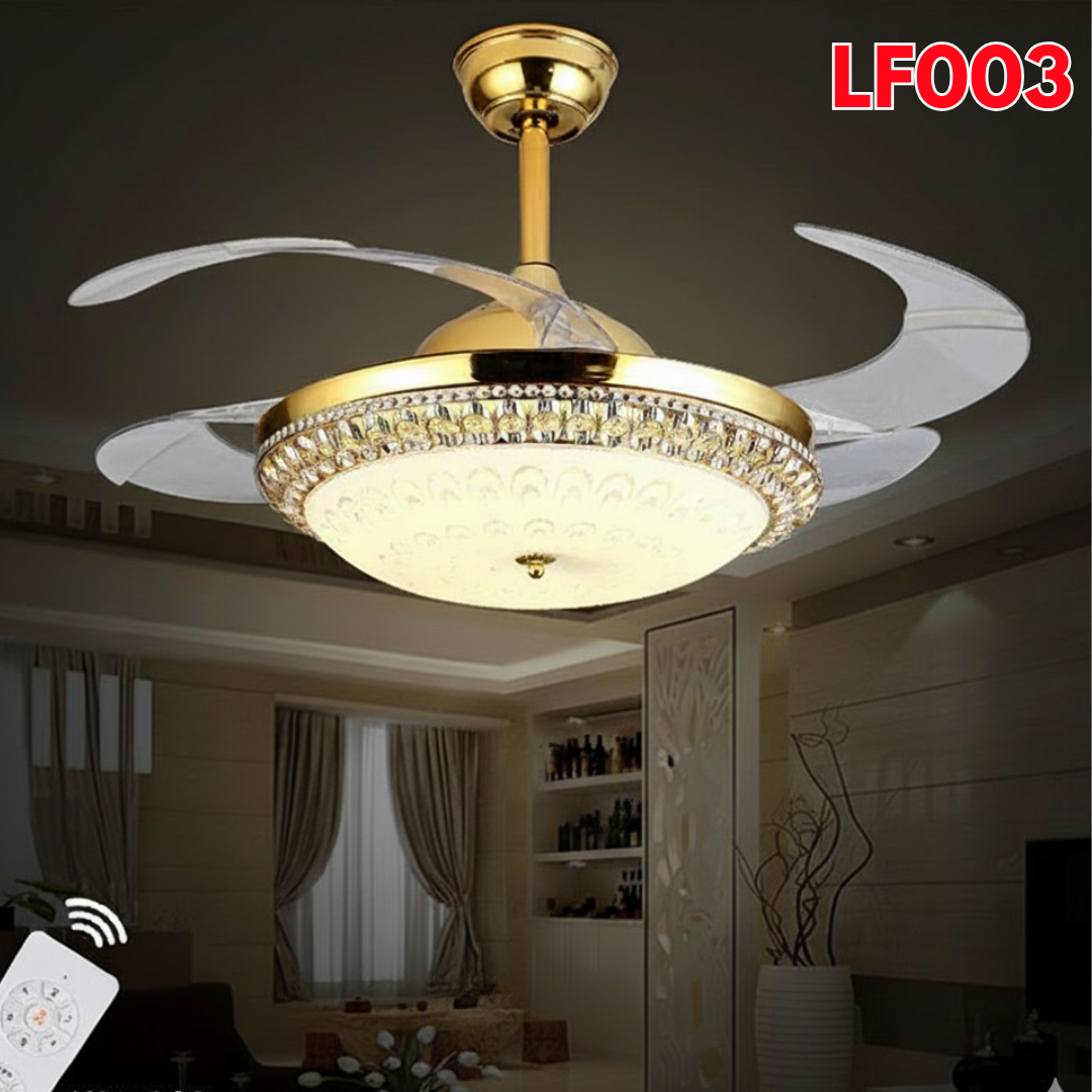 High-Quality LED Smart Ceiling Fan with Light –LF003