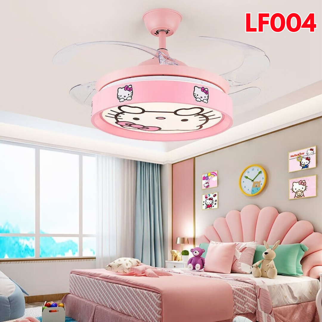 High-Quality LED Smart Ceiling Fan with Light