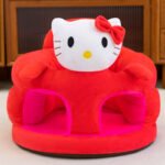 Premium Velvet Soft Plush Baby Sofa