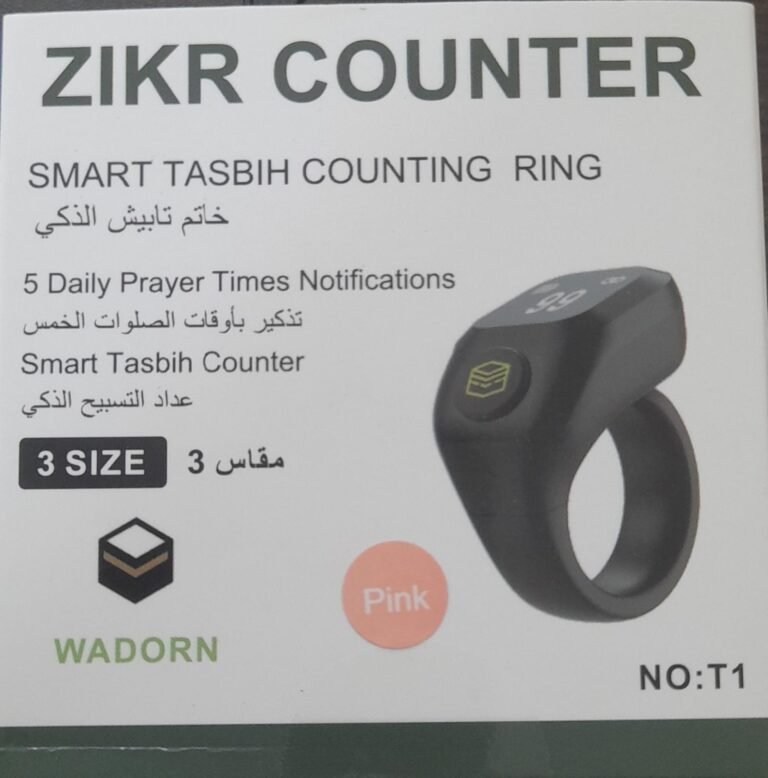 Smart tasbih counting ring