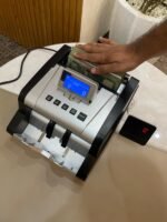 Money Master Portable Bill Counter Machine with Fake Note Detector - Image 3