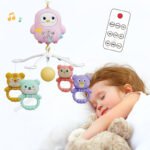 Musical Baby Bed Bell Crib Mobile With Rotating Hanging Toys - Image 5